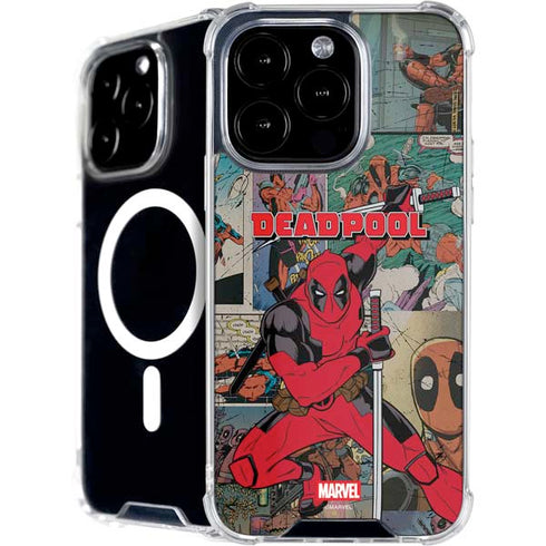 Marvel Deadpool Deadpool Collage iPhone 16 Pro MagSafe Case